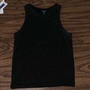 Dark Gray Fitted Tank—Medium